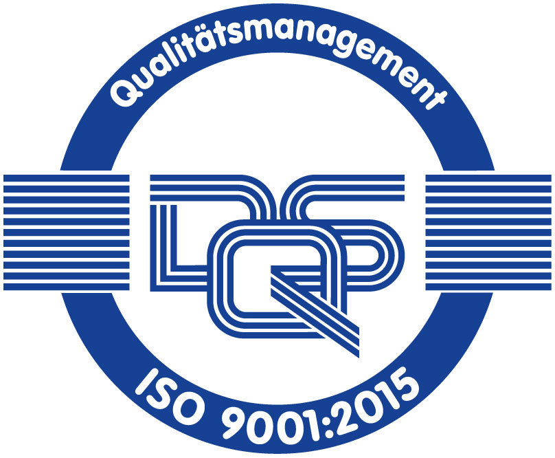 DQS ISO 9001:2015 Siegel