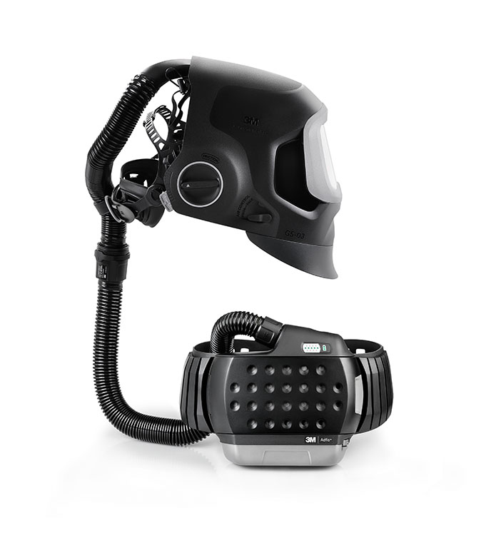 3M™  |  Adflo™ | Gebläseatemschutzsystem mit 3M™ Speedglas™ | G5-03 Pro Air Schweißmaske  | ohne Schweißfilter 637700 | 7100318463