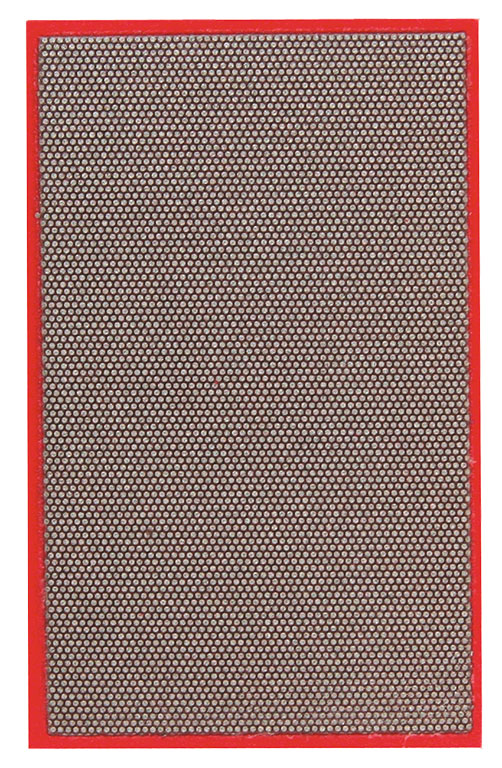 KGS DIAMOND™ | Flexis Diamant Handpad | 90x55 mm | Mesh 200 / 74 Micron / FEPA P220 | Rot | Metallbindung | 14815