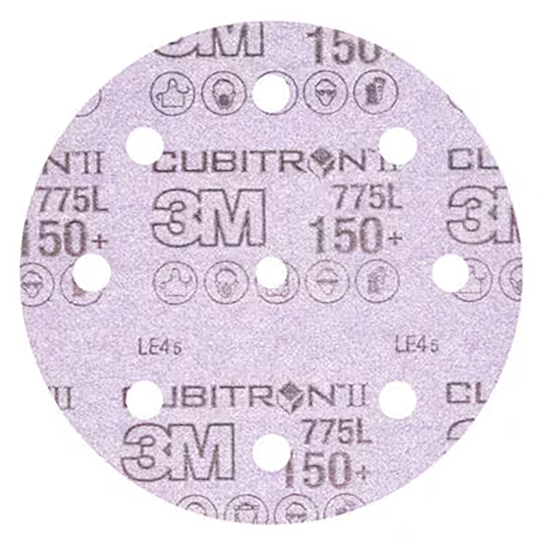 3M™ | Hookit™ | Cubitron™ 2 | Filmscheibe 775L – 125 mm, 150+, 8-Loch