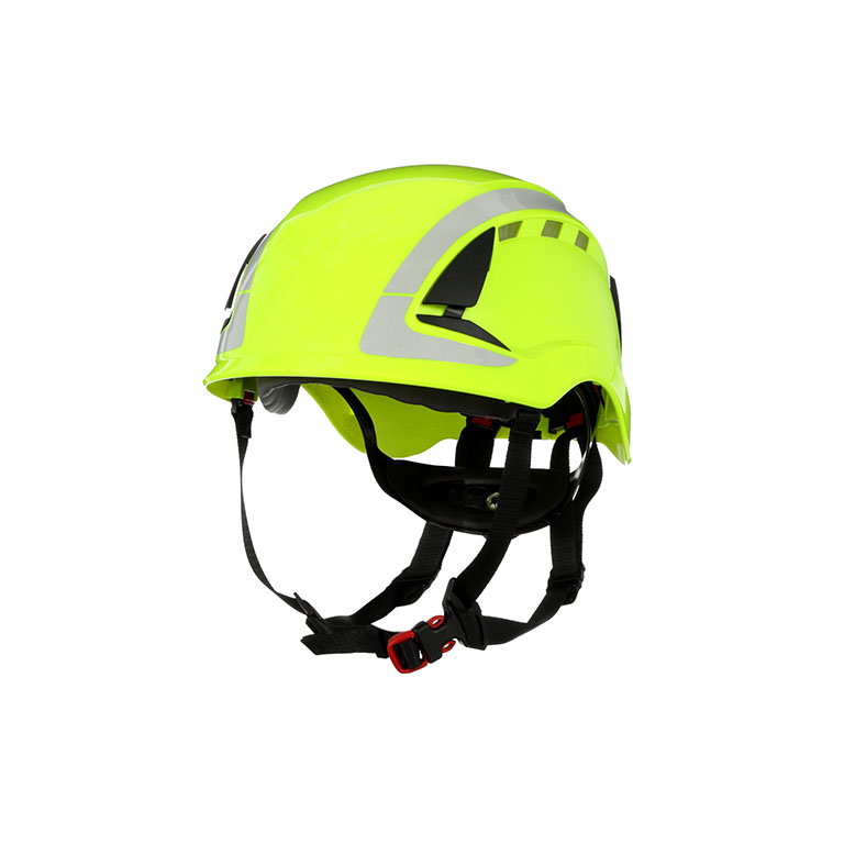 3M™ |  SecureFit™ | Schutzhelm X5000, belüftet, reflektierend, CE, Neongrün |  X5014V-CE, 7100175100