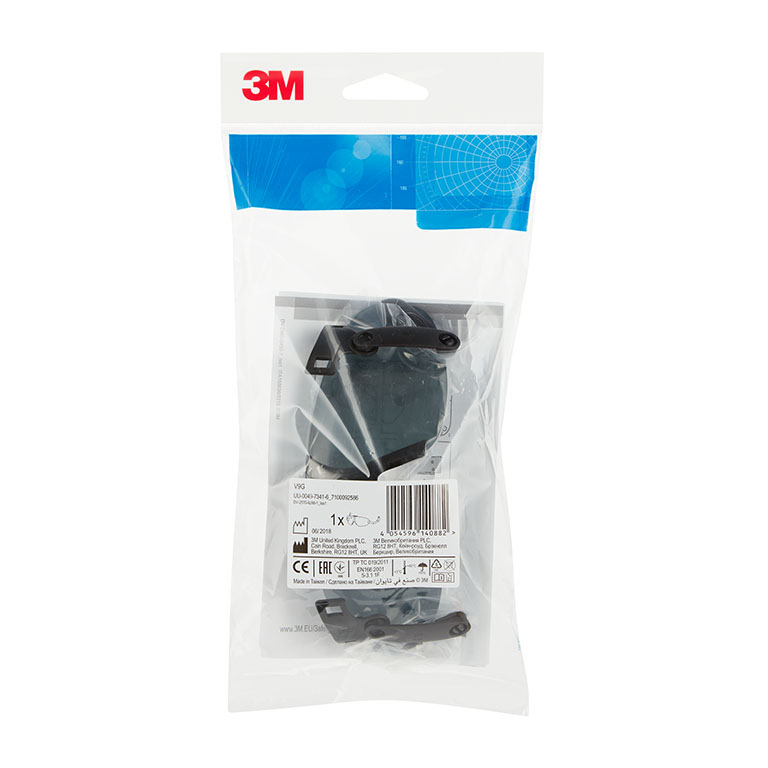 3M™ |  Integrierbare Schutzbrille für Schutzhelme | Grau, V9G