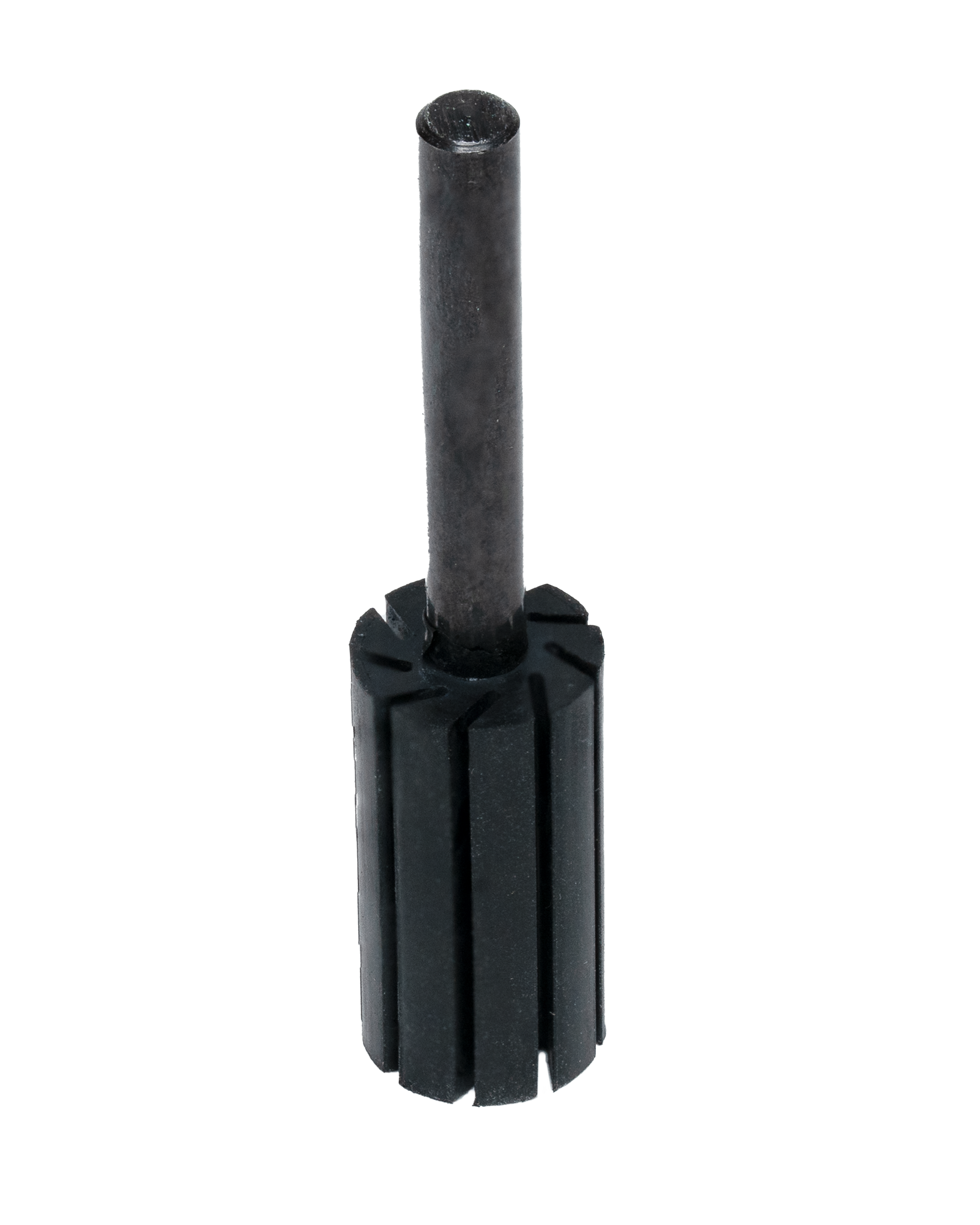 Gummispannkörper | Ø 15mm x 30mm Höhe x 6mm Schaftdurchmesser | zylindrisch | MKZ153006