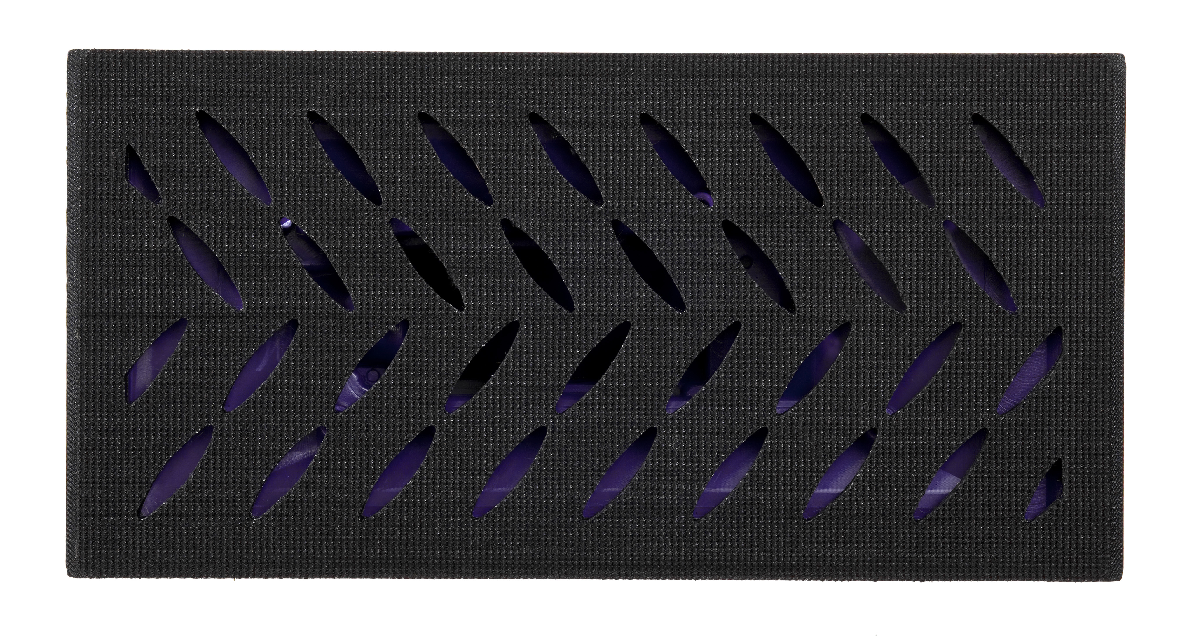 3M™ Hookit™ Purple Premium Handblock, 115 mm x 225 mm, Multihole, 05173