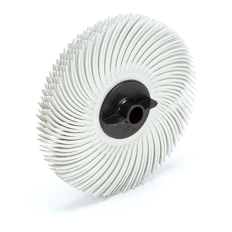 Scotch-Brite™ | Radial Bristle Brush | RB-ZB | weiß | 76,2 mm x 9,5 mm | P120 | Typ C | 7100138296 | 30127