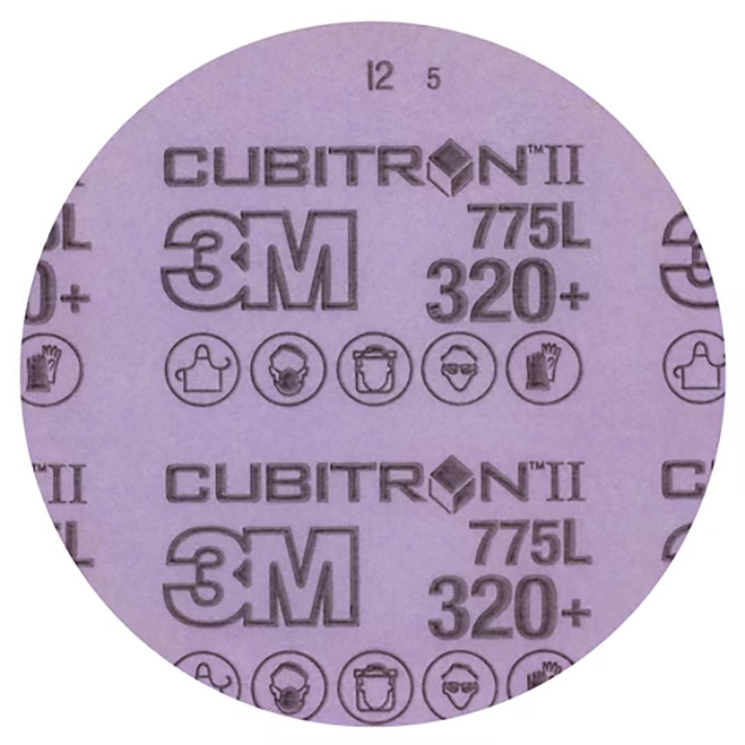 3M™ | Hookit™ | Cubitron™ 2 | Filmscheibe 775L – 75 mm, 320+, ungelocht